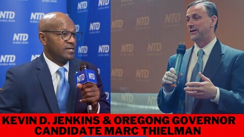 Kevin D. Jenkins & Oregon Governor Candidate, Marc Thielman at ReAwaken America Tour