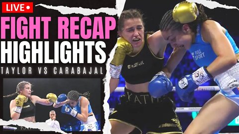 Katie Taylor Dominates Carabajal - Fight RECAP & Highlights | Needs BIG Fight Next? Serrano In NI?