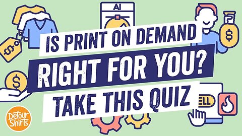 Print on Demand... Is it Right for You? Take this quiz before you start!