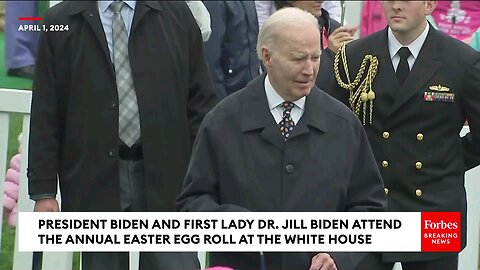 President biden attend the annual Easter egg roll