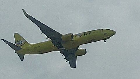 Boeing 737-800F PS-GFB coming from Salvador to Fortaleza