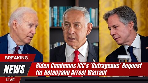 Biden slams ICC’s ‘outrageous’ request for Netanyahu arrest warrant | News Today | USA |