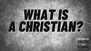 Baywood Church w/ Pastor Michael Stewart Sermon: What is a Christian?