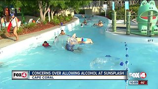 City leaders lean toward selling alcohol at Sun Splash