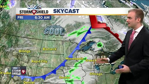 Gino Recchia NBC26 Storm Shield Weather Forecast