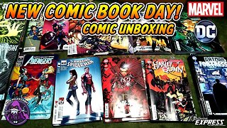 New COMIC BOOK Day - Marvel & DC Comics Unboxing May 25, 2022 - New Comics This Week 5-25-2022