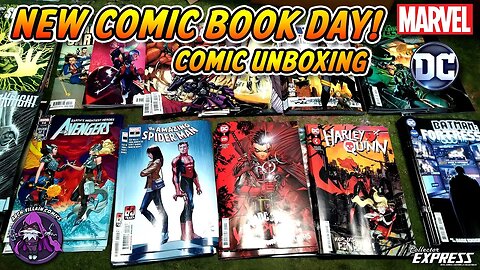 New COMIC BOOK Day - Marvel & DC Comics Unboxing May 25, 2022 - New Comics This Week 5-25-2022