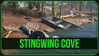 Stingwing Cove in Fallout 4 - A Relaxing Swim In The River!