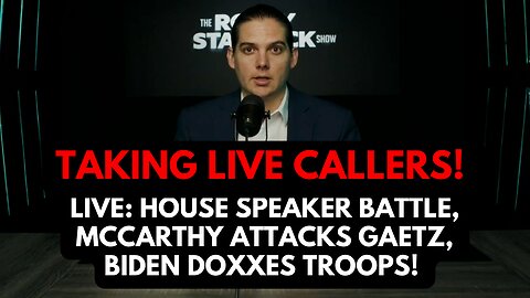 HOUSE SPEAKER BATTLE, MCCARTHY ATTACKS MATT GAETZ!