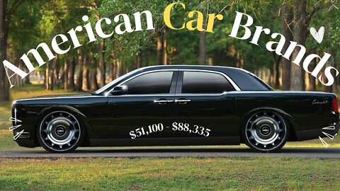 Top 10 American Car Brands