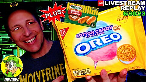 COTTON CANDY OREO® Review 🎡🍪 Livestream Replay 6.30.23 ⎮ Peep THIS Out! 🕵️‍♂️