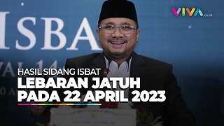 Pemerintah: Idul Fitri 1 Syawal 1444 Hijriyah Jatuh pada Sabtu 22 April