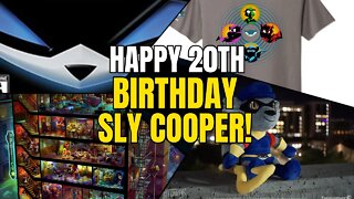 Sly Cooper's 20th Birthday NEWS - Merchandise, Blog Post, NO New Game