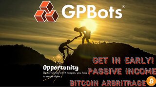 GPBots | Passive Income | Bitcoin Arbritrage! Make up to 1% Daily #gpbots #ai #defi #bitcoin #crypto