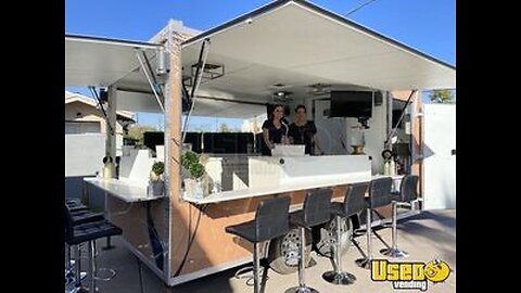 2021 - Cargo Mate E-Hauler Wedge Mobile Bar / Mobile bar/Pop-up Restaurant Trailer
