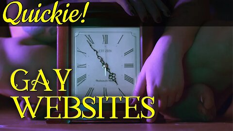 Quickie: Gay Websites