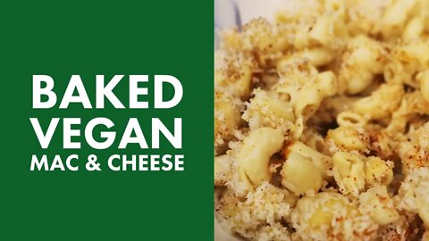 Baked Vegan Mac And Cheese | Easy Vegan Recipes For Beginners