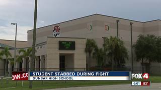 Student injured in school stabbing at Dunbar High