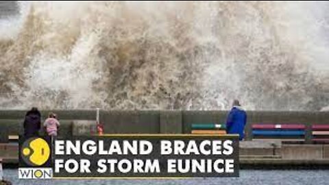 Storm Eunice hits England and Wales, people urged to stay indoors | UK | Latest English News | WION