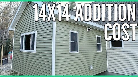 Cost Breakdown of our DIY 14x14 Home Addition