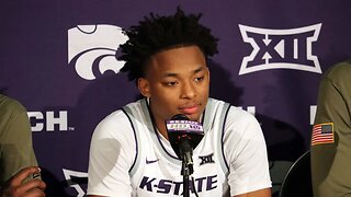 Kansas State Basketball | Carter, Colbert & Perry Press Conference | K-State 75, North Alabama 74