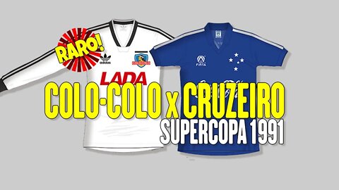 Colo Colo 0x0 Cruzeiro (3x4 nos pênaltis) Supercopa Libertadores 1991