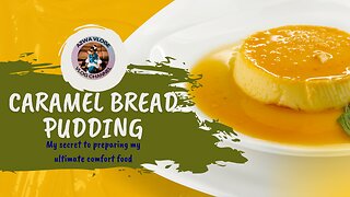 Caramel Bread Pudding | Eggless & Without Oven | Custard Bread Pudding | Yummy Pudding Recipe
