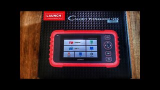 Launch 123X OBD2 ABS SRS Transmission Scan Tool Code Reader Unboxing, Turn off check engine light