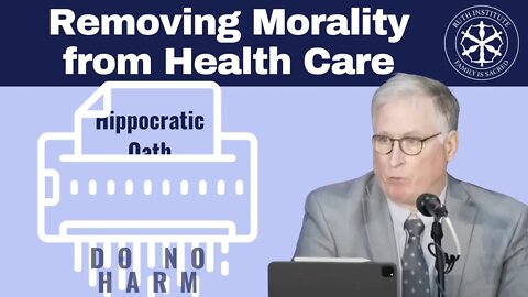 Removing Morality from your Health Care | Dr. Michael S. Parker | Ruth Institute 4th Annual Summit