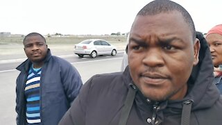 SOUTH AFRICA - Cape Town - Mfuleni residents claim new Forest Village housing allocation is fraudulent (video) (AUw)