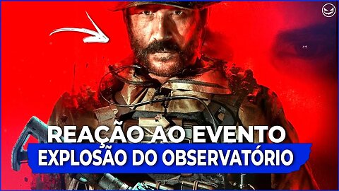 EVENTO REVELAÇÃO MWIII TACTICAL NUKE VISTA DO ALTO #callofduty #mw3 #mwiii