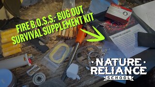 “BOSS Fire Starting & Building Kit” - Best Wilderness Survival Kit Reviews - Video 7/8