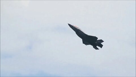 F-35B Aerial Demonstration at Singapore Airshow 2022