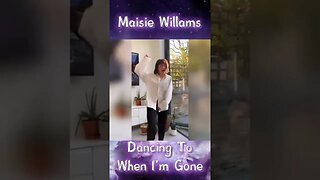 Maisie Williams Dancing To When I'm Gone #shorts #shortvideo #beautiful #maisiewilliams