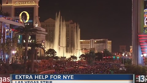 New federal help coming to Las Vegas for NYE