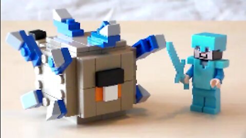 Lego Minecraft Elder Guardian Tutorial