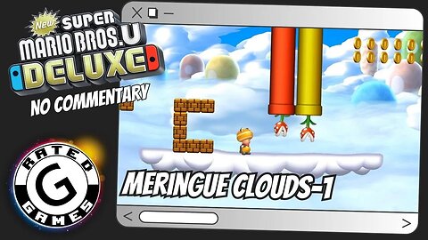 Meringue Clouds-1 (Land of Flying Blocks) ALL Star Coins