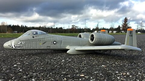 Wild Bill & His E-flite UMX A-10 Warthog EDF Jet RC Plane Crash