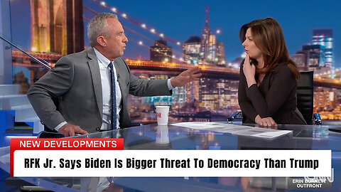 RFK Jr. Says Biden Is Bigger Threat To Democracy Than Trump (CNN)