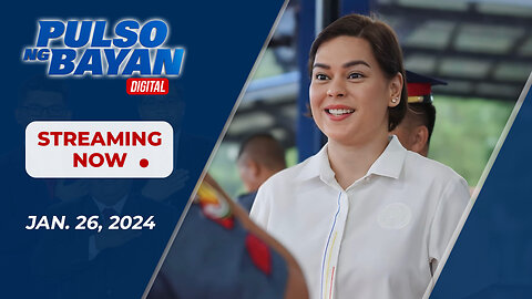 Pulso ng Bayan kasama sina Jade Calabroso at Admar Vilando | January 26, 2024 | Biyernes