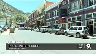 Voter surge in rural areas