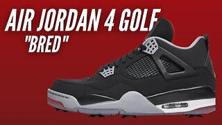 Air Jordan 4 Golf "Bred" Unboxing & Review