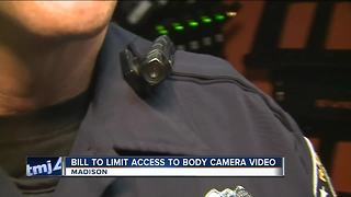 Police support limiting access to bodycam video