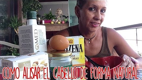 Como Alisar El Cabello De Forma Natural Y Permanente