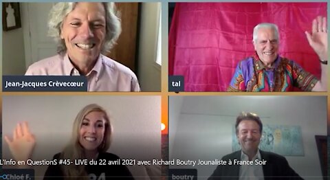 L'Info en QuestionS #45 - LIVE du 22 avril 2021 avec Richard Boutry Journaliste à France Soir