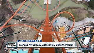 World's tallest, fastest, and longest dive roller coaster is just north of Toronto