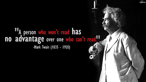 Mark' Twain : Life Lesson in Video |Mark Twain Best Quotes about