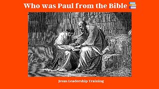 Who was Paul from the Bible 📚