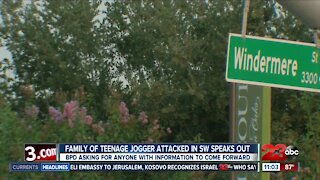 Family of teenage jogger attacked in SW speaks out