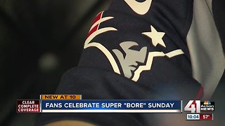 Chiefs fans celebrate 'Super Bore Sunday'